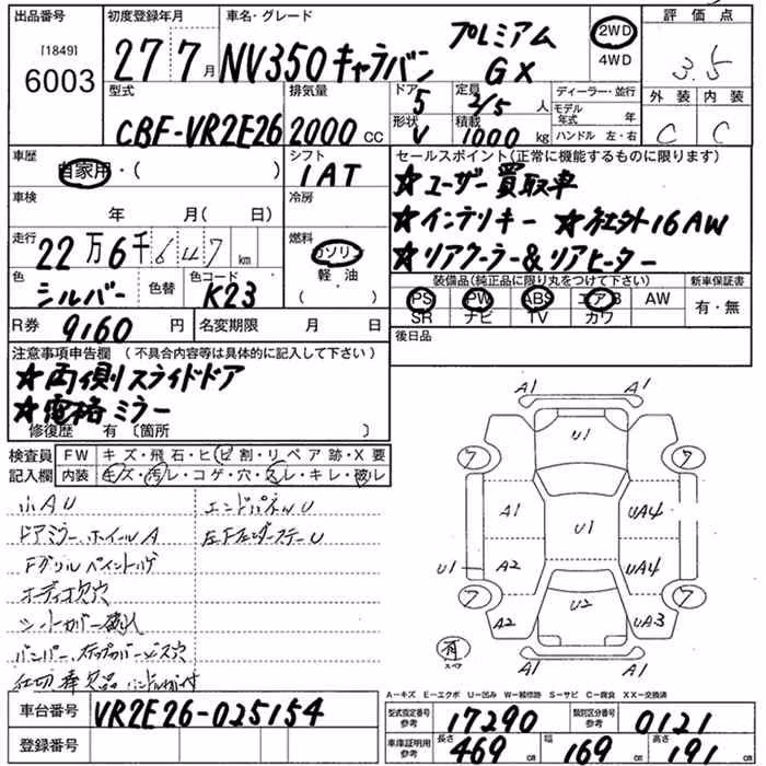 NISSAN NV350 CARAVAN