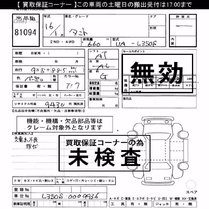 DAIHATSU TANTO