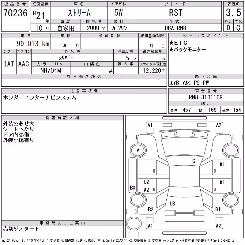 HONDA STREAM