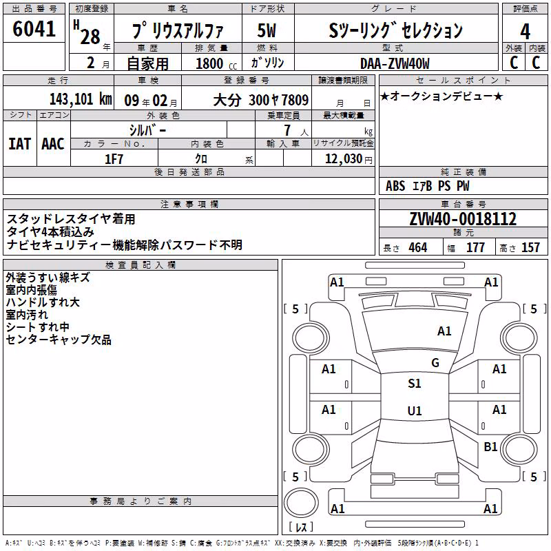TOYOTA PRIUS ALPHA
