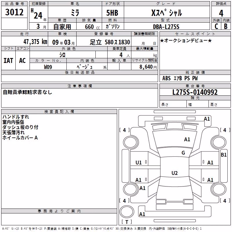 DAIHATSU MIRA