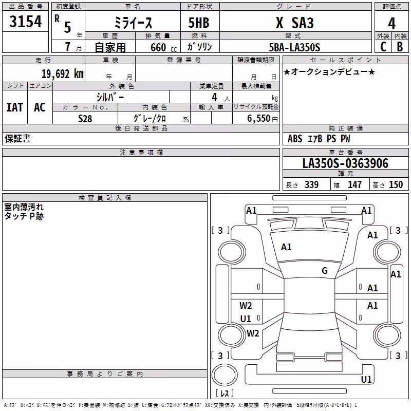 DAIHATSU MIRA E:S