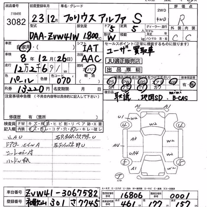 TOYOTA PRIUS ALPHA