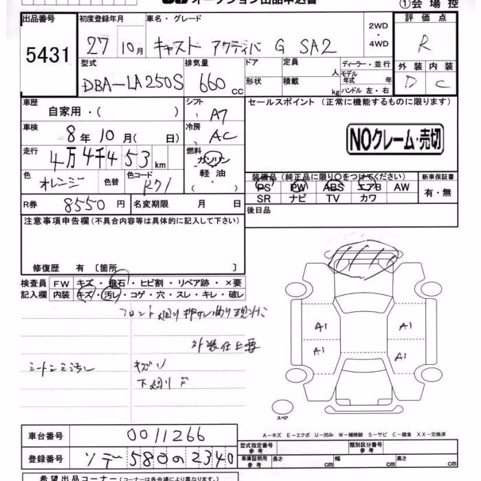 DAIHATSU CAST