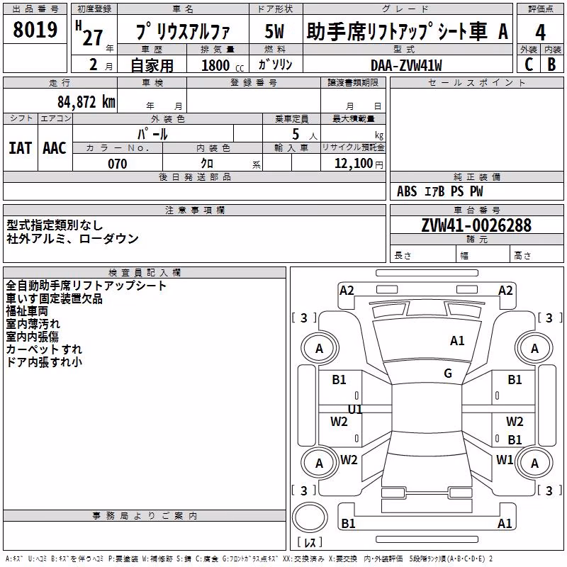 TOYOTA PRIUS ALPHA