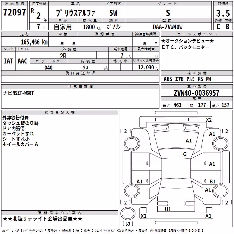 TOYOTA PRIUS ALPHA