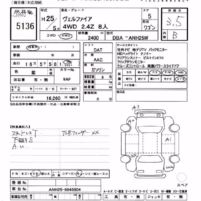 TOYOTA VELLFIRE