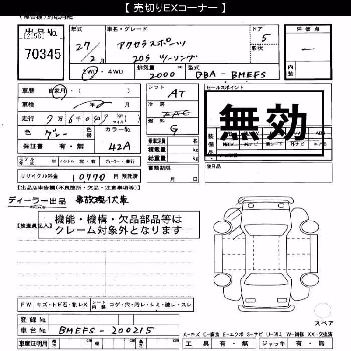 MAZDA AXELA