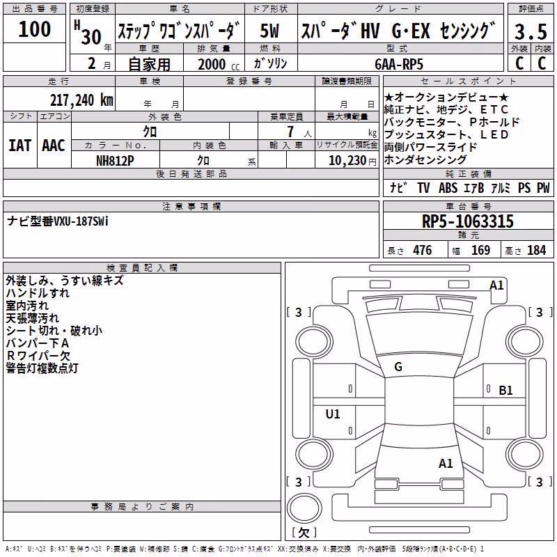 HONDA STEPWGN