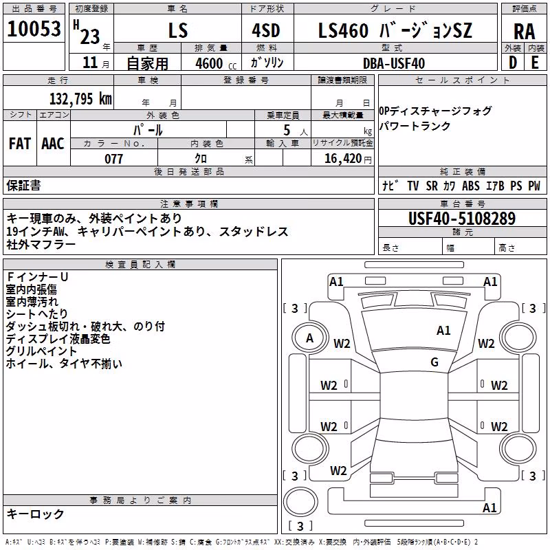LEXUS LS460