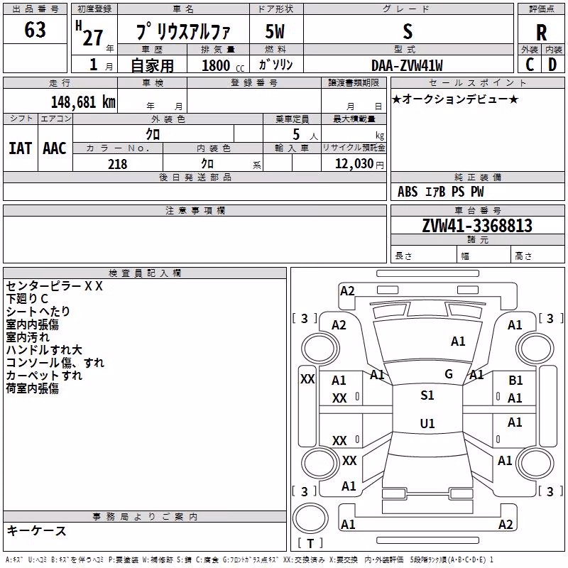TOYOTA PRIUS ALPHA