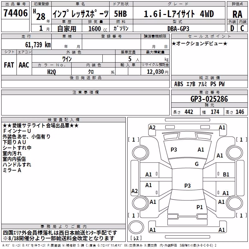 SUBARU IMPREZA