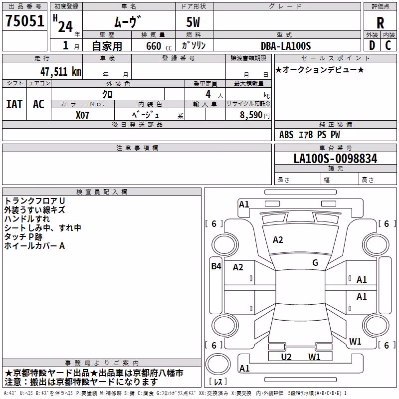 DAIHATSU MOVE