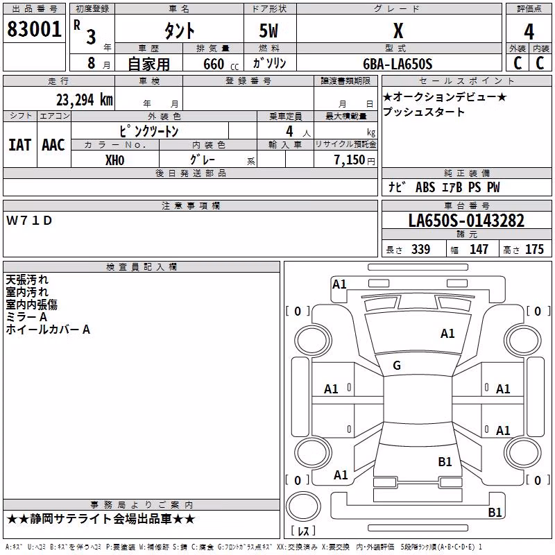 DAIHATSU TANTO