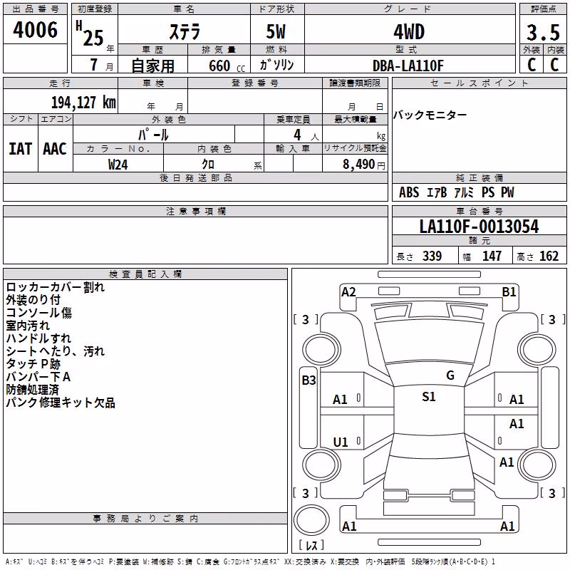 SUBARU STELLA