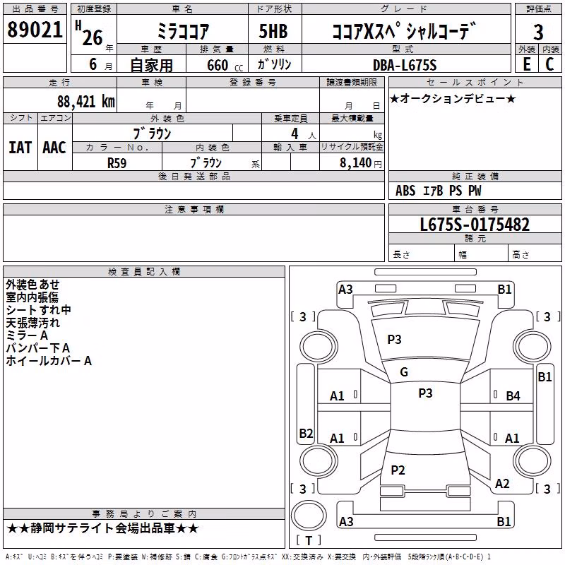 DAIHATSU MIRA COCOA