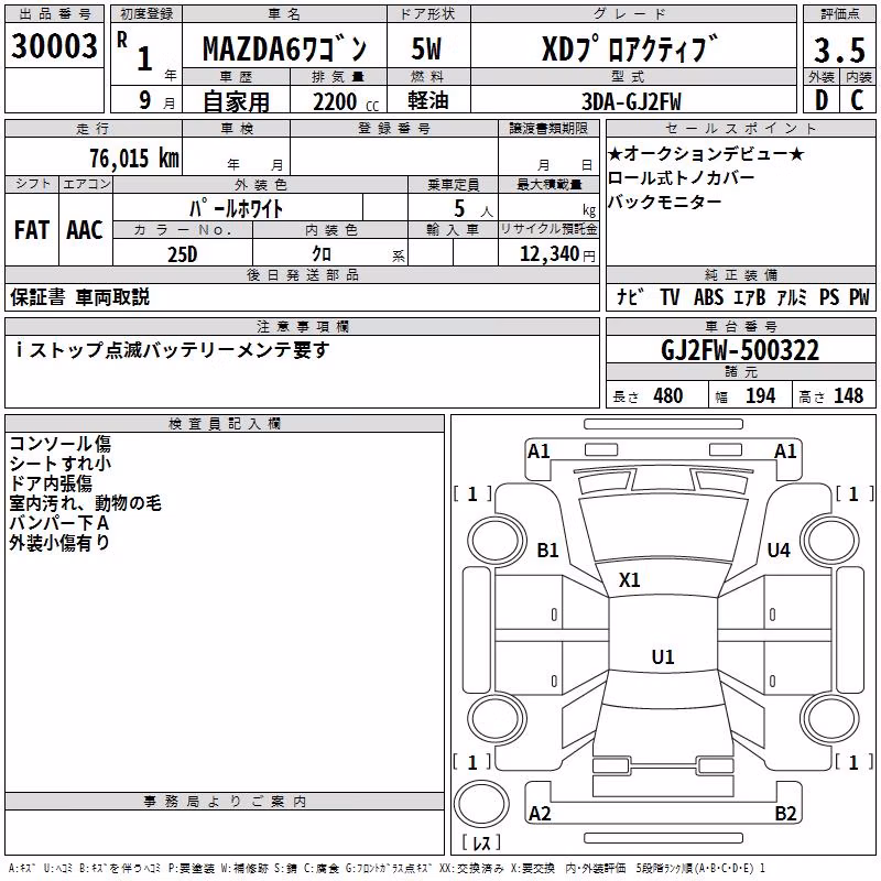 MAZDA MAZDA6