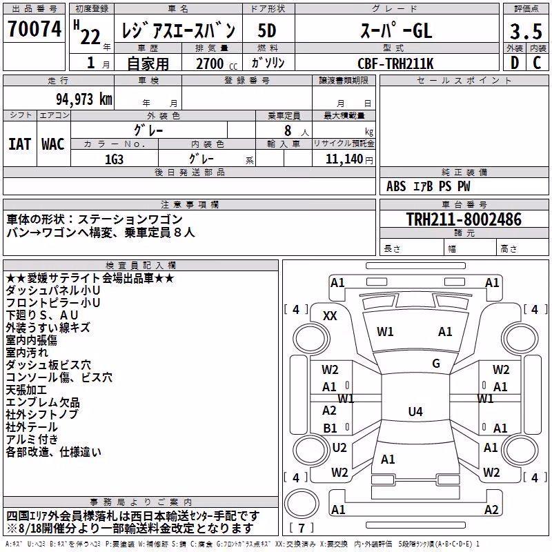 TOYOTA REGIUS ACE