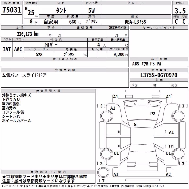 DAIHATSU TANTO