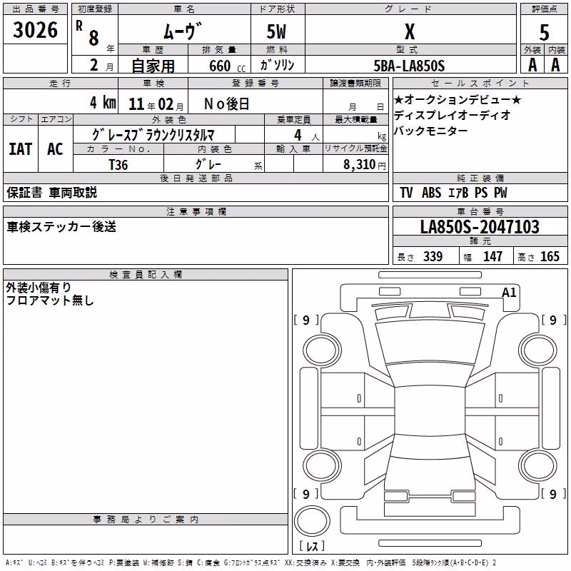 DAIHATSU MOVE