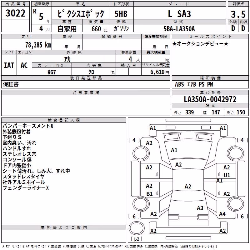 TOYOTA PIXIS EPOCH