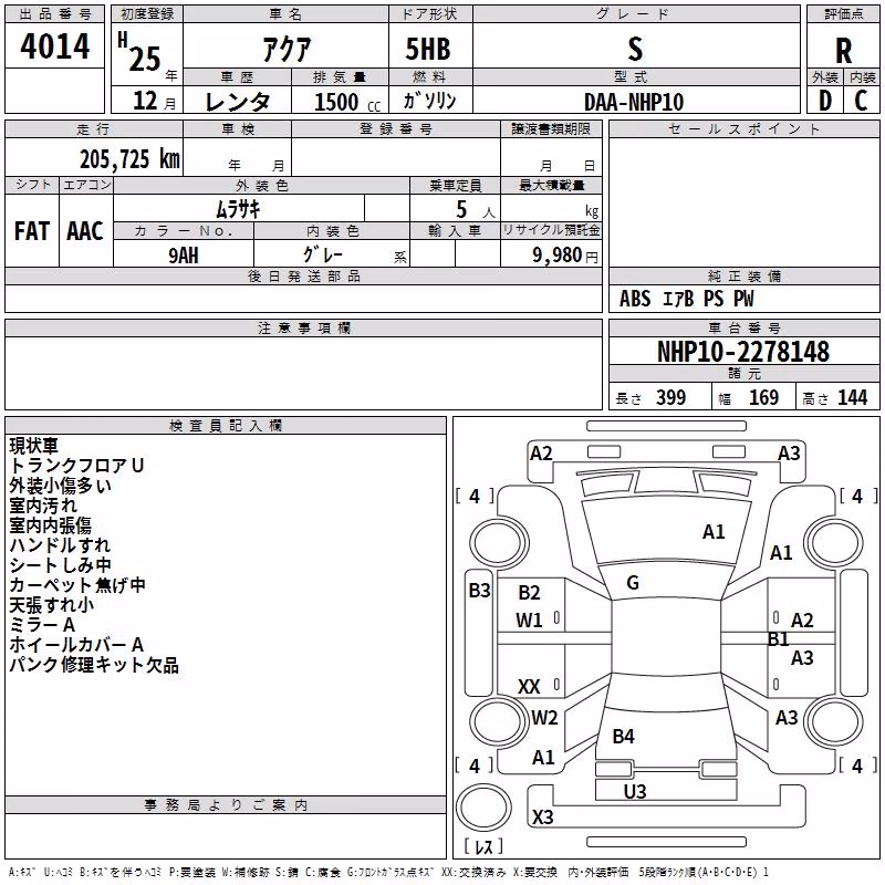 TOYOTA AQUA