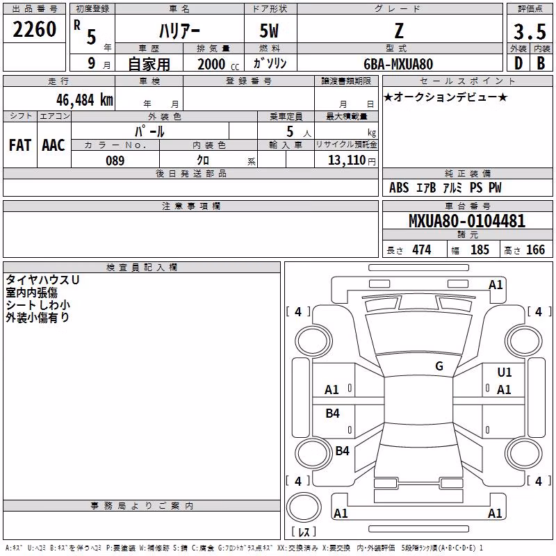 TOYOTA HARRIER