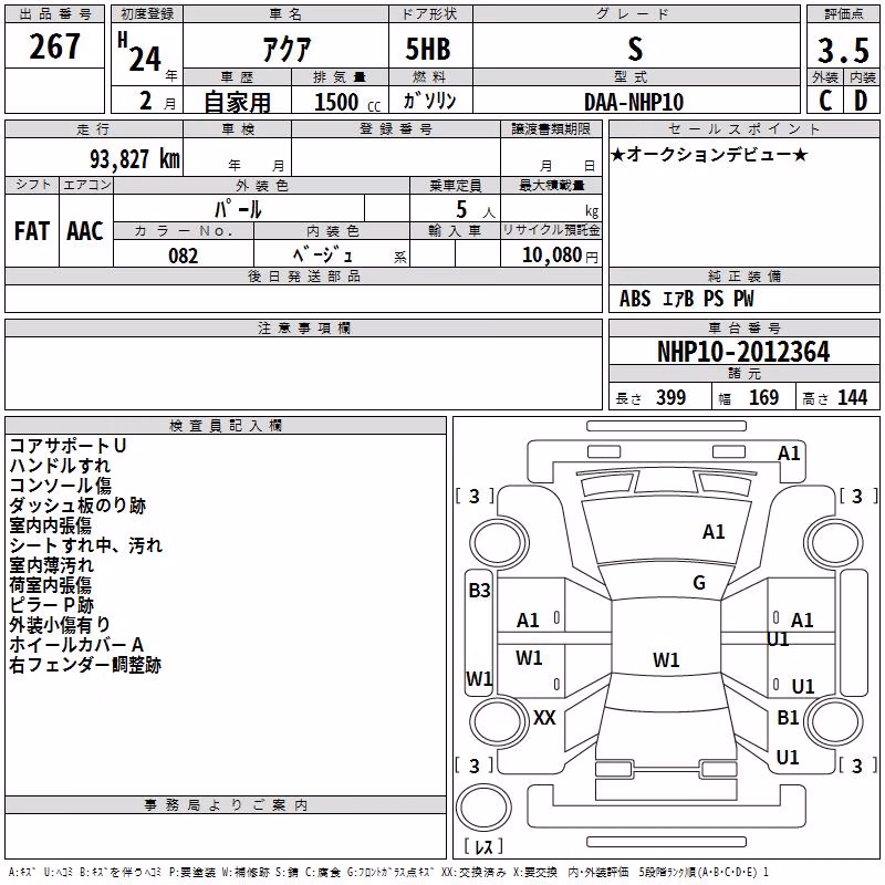 TOYOTA AQUA