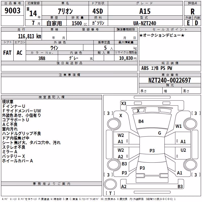 TOYOTA ALLION
