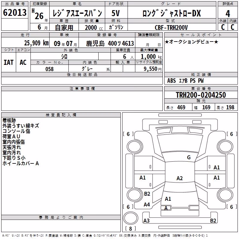 TOYOTA REGIUS ACE