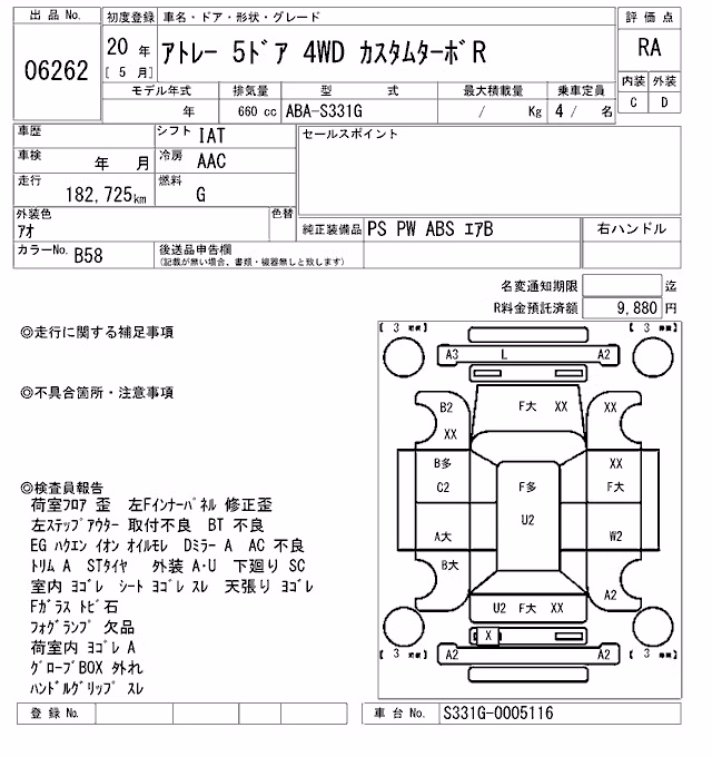 DAIHATSU ATRAI