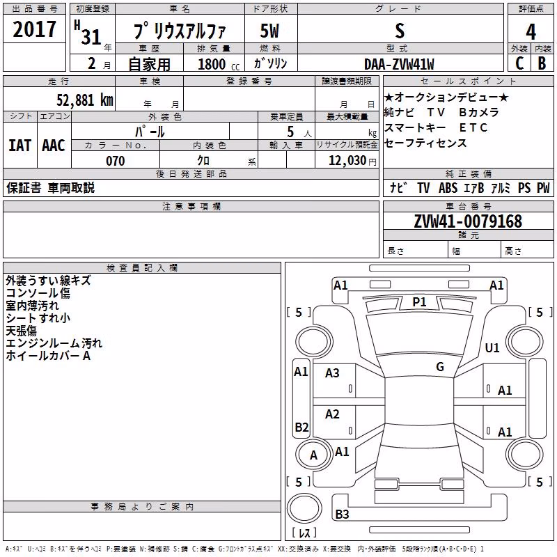 TOYOTA PRIUS ALPHA