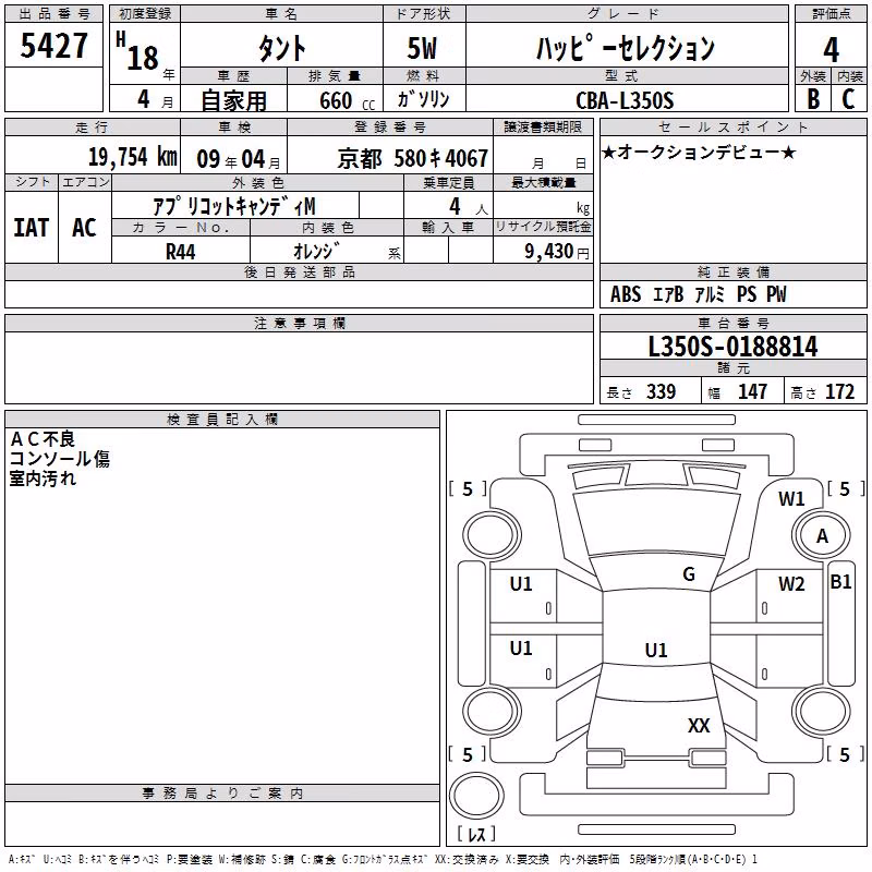DAIHATSU TANTO