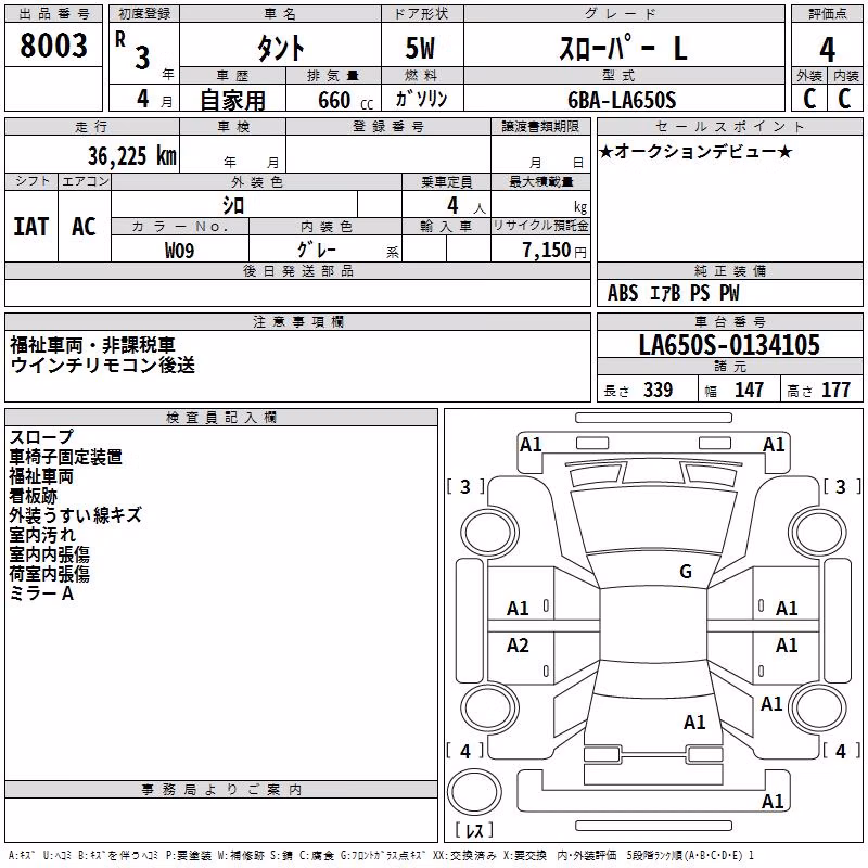 DAIHATSU TANTO