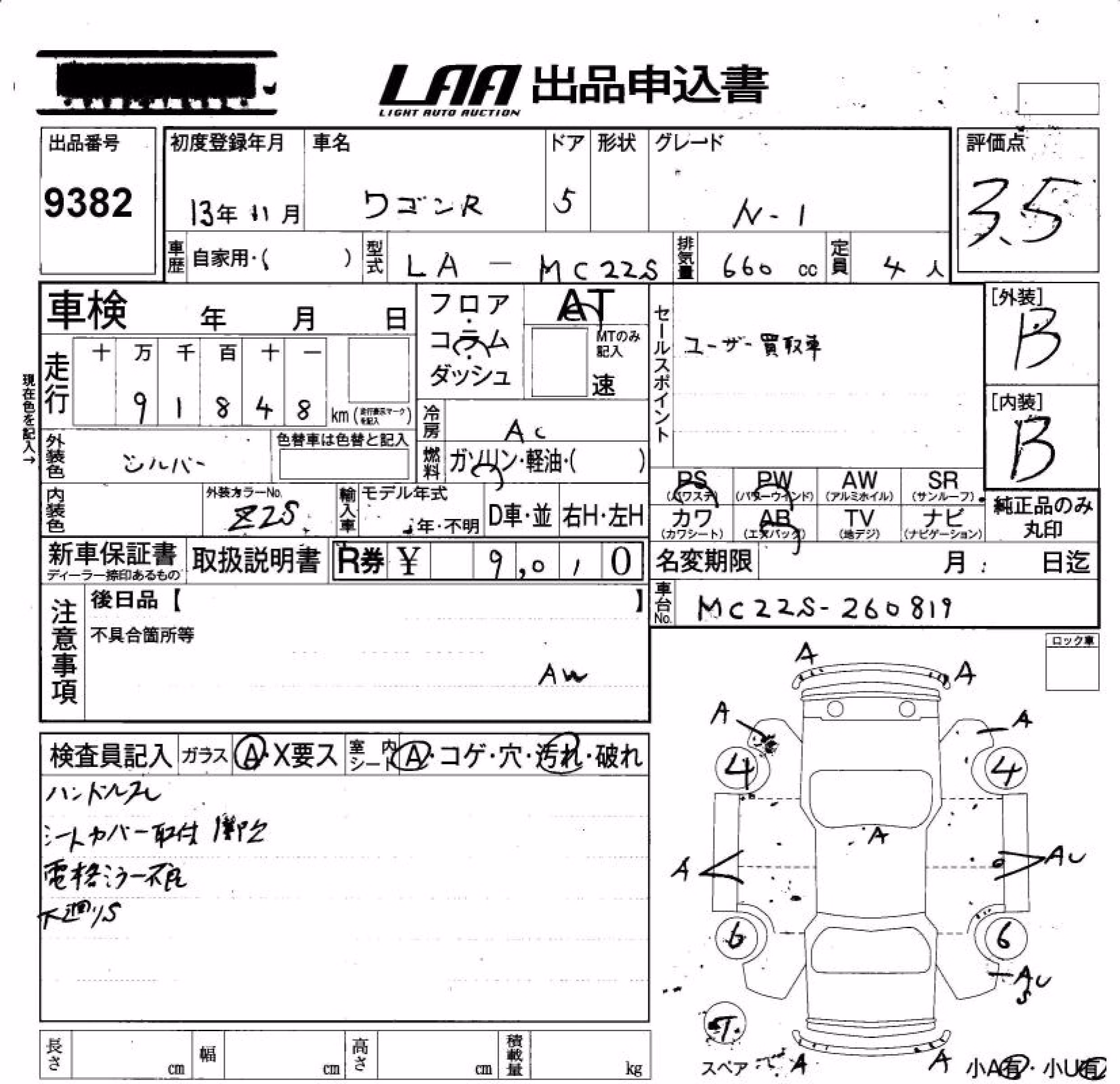 SUZUKI WAGON R