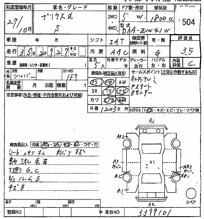 TOYOTA PRIUS ALPHA