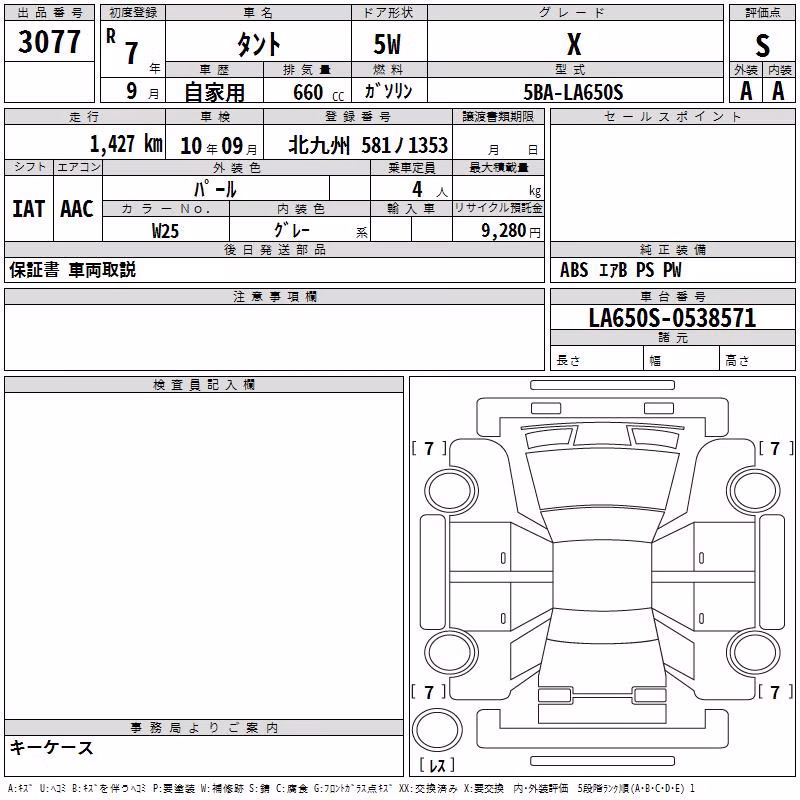 DAIHATSU TANTO