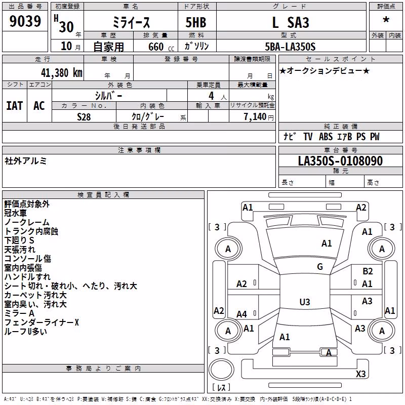 DAIHATSU MIRA E:S