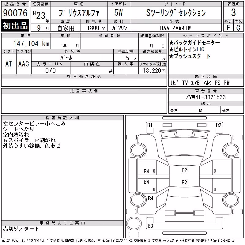 TOYOTA PRIUS ALPHA