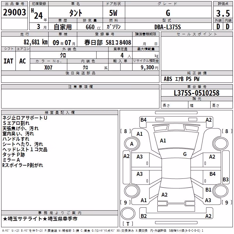 DAIHATSU TANTO