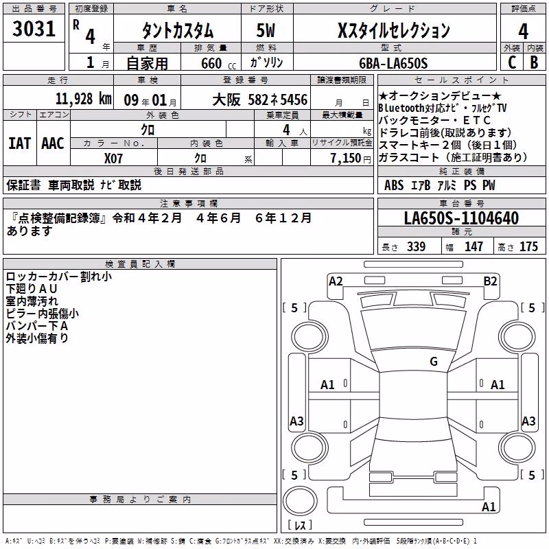DAIHATSU TANTO