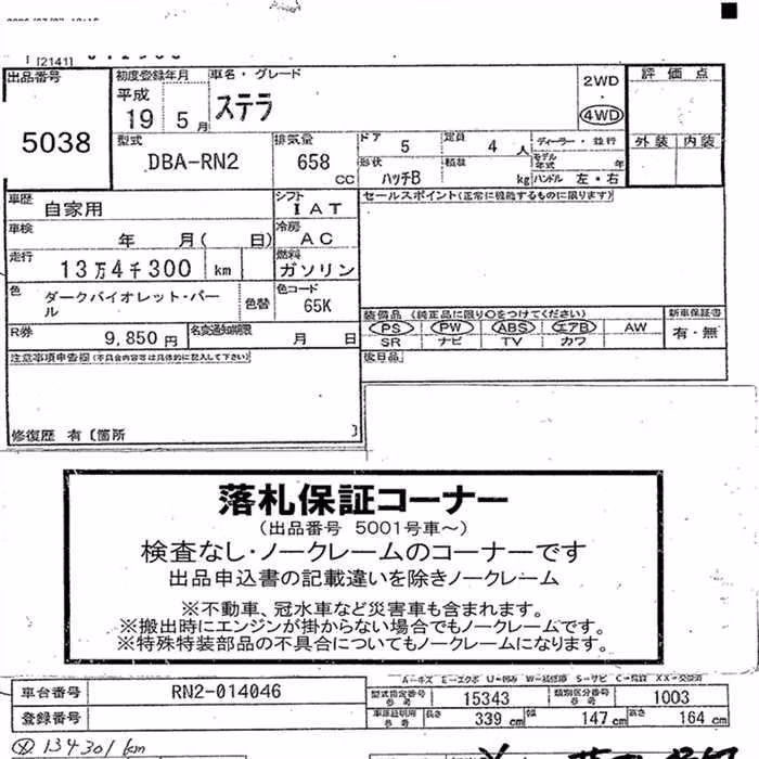 SUBARU STELLA