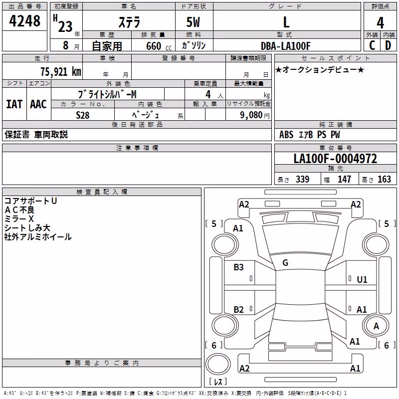 SUBARU STELLA
