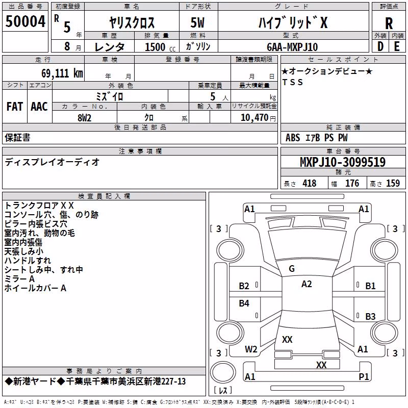 TOYOTA YARIS CROSS