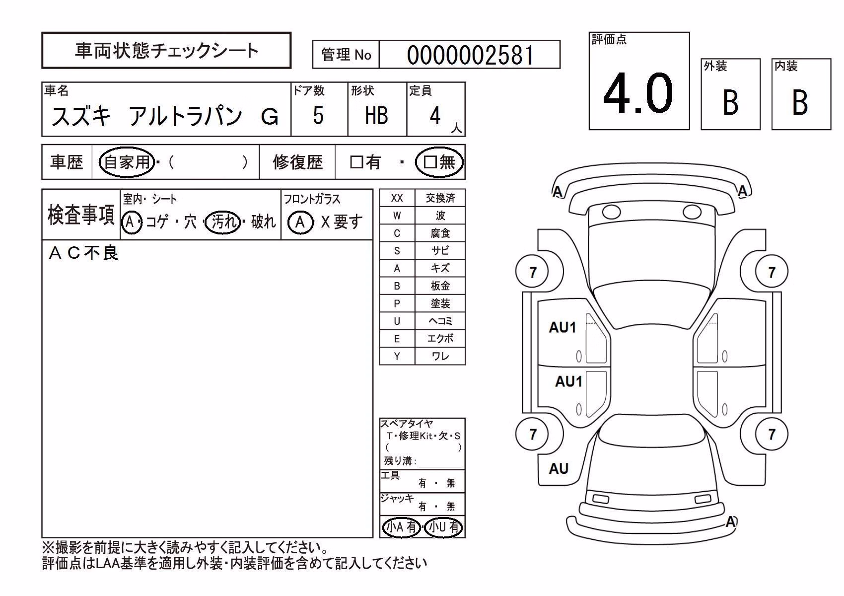 SUZUKI ALTO LAPIN