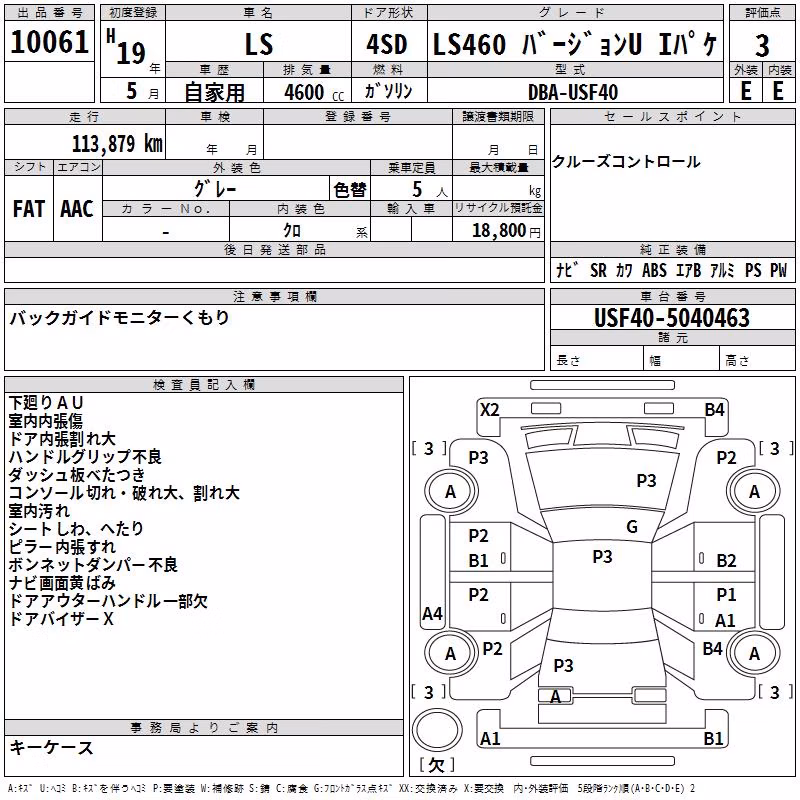 LEXUS LS460
