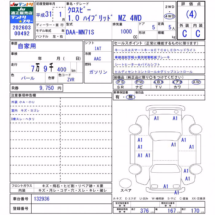 SUZUKI XBEE