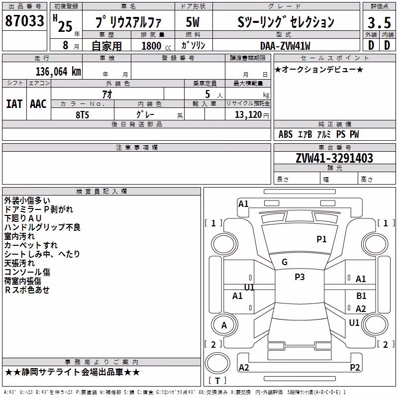 TOYOTA PRIUS ALPHA