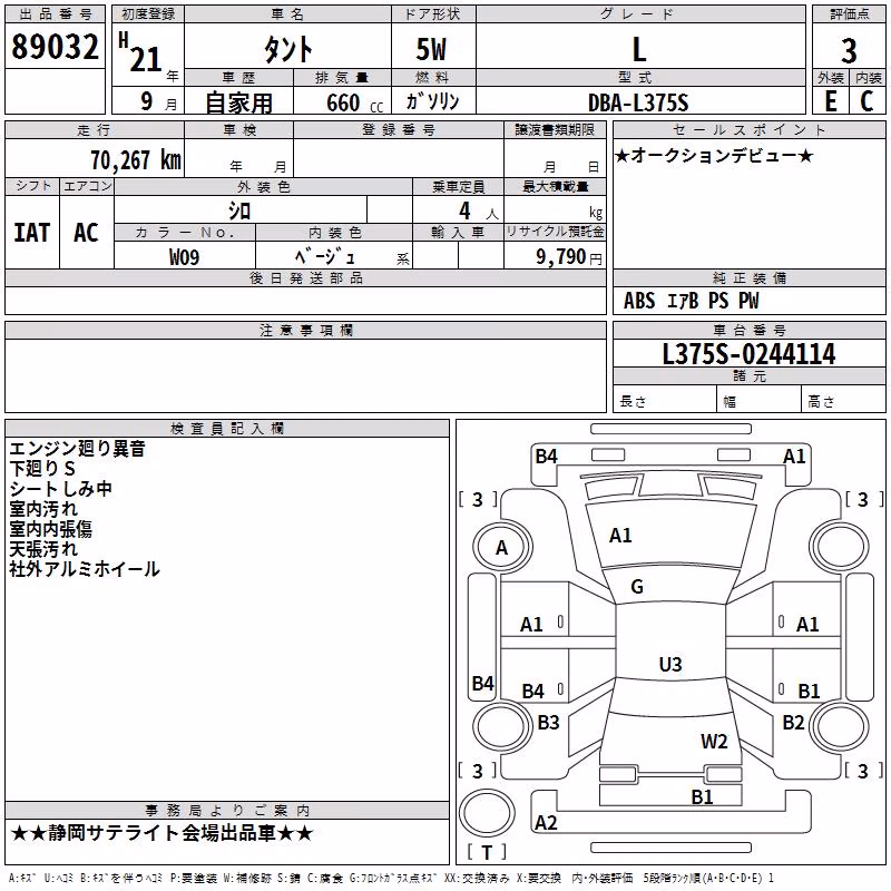 DAIHATSU TANTO
