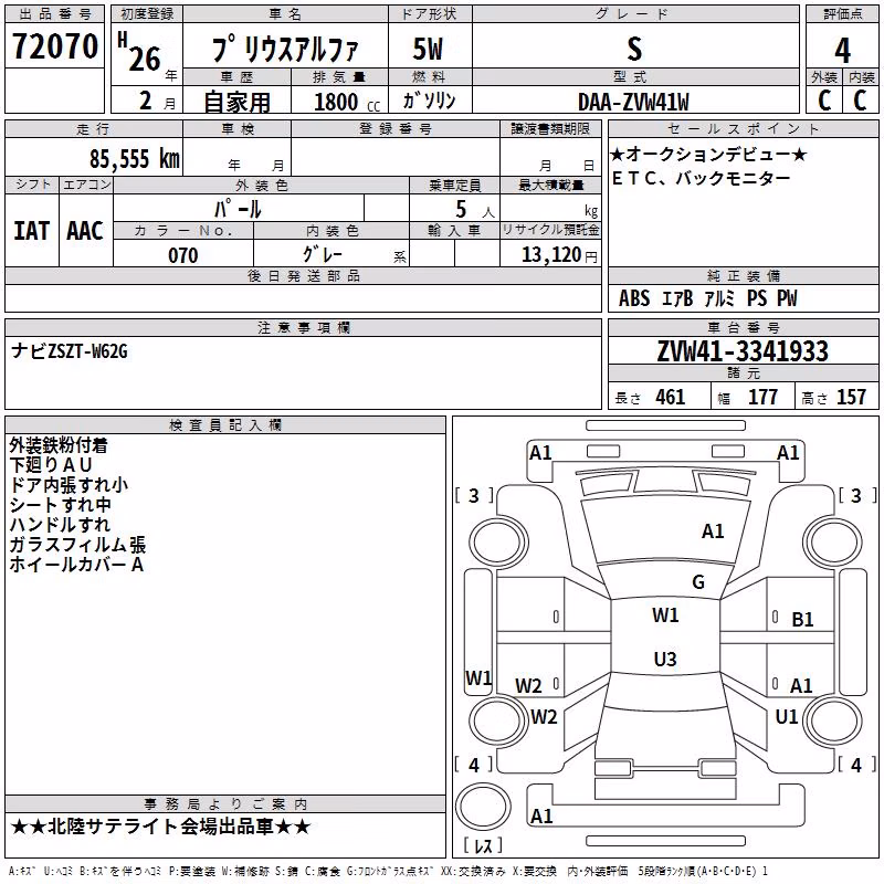 TOYOTA PRIUS ALPHA